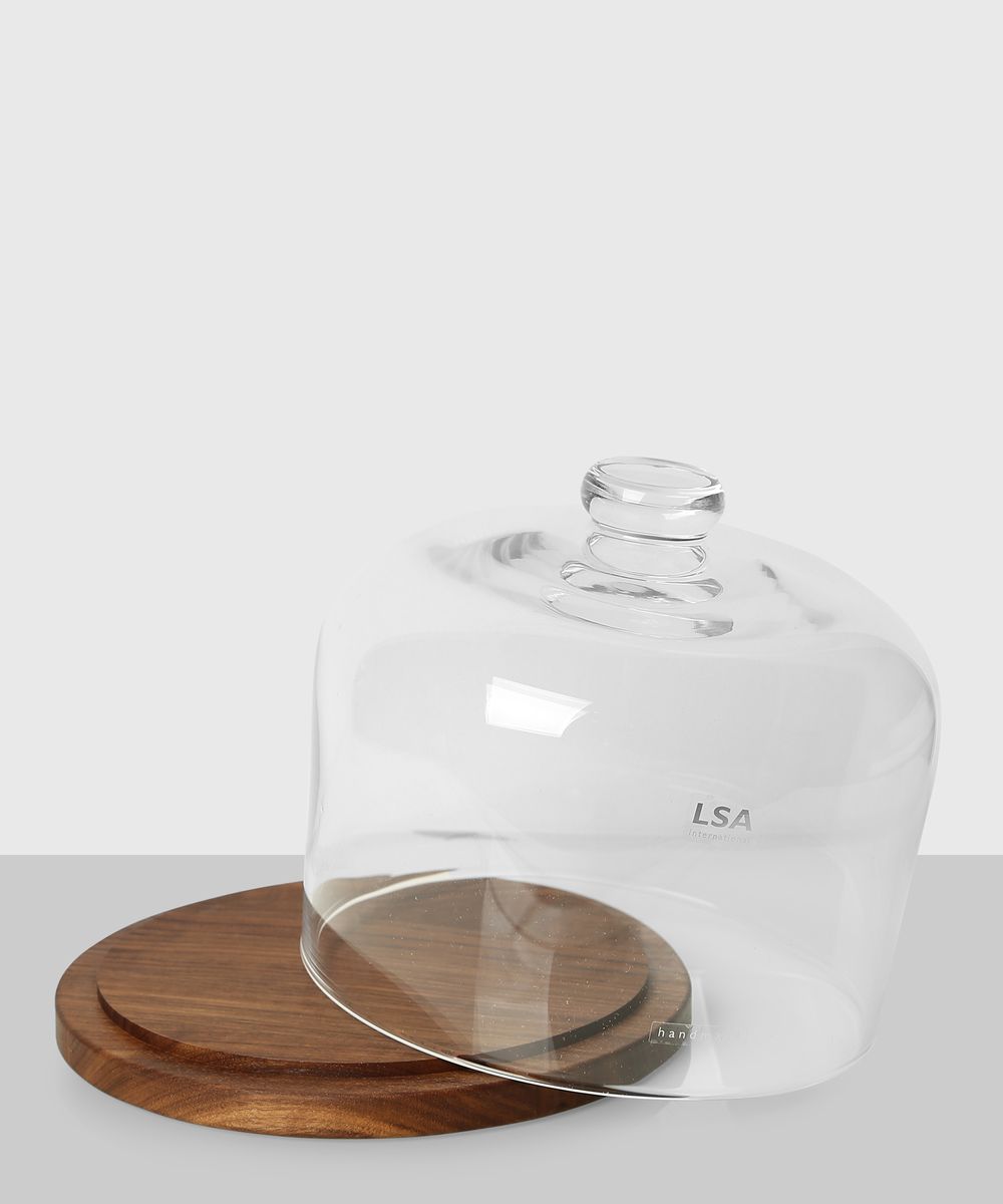 Serving board with lid