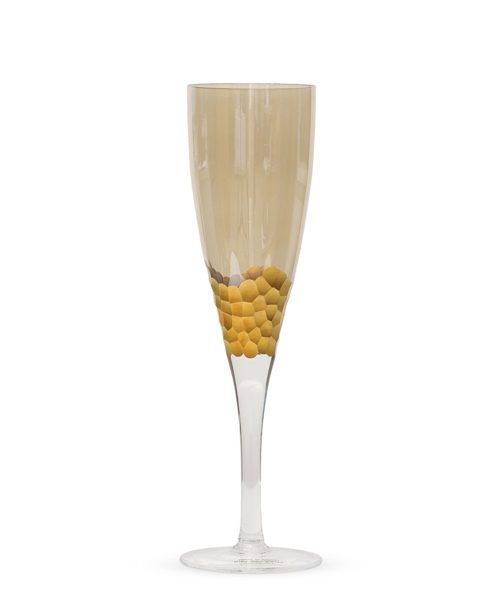 ''Pailette'' wine glass