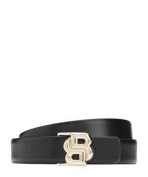 Reversible Italian-leather belt with Double B monogram buckle
