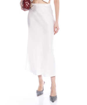 Satin midi ətək