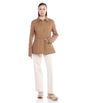 Cotton Gabardine Straight Leg Pants