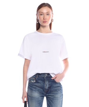 Logo printed cotton T-shirt