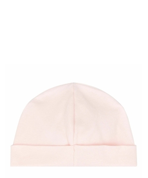 Beanie with logo embroidery
