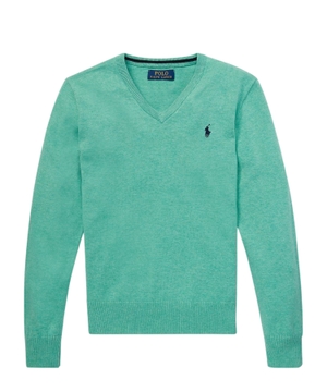 Logo applique sweater