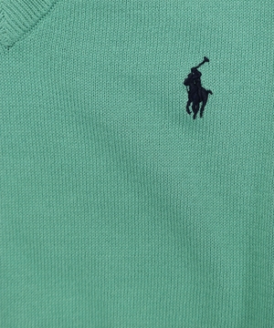 Logo applique sweater