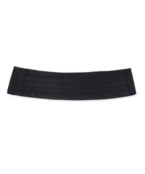 Cummerbund belt in black