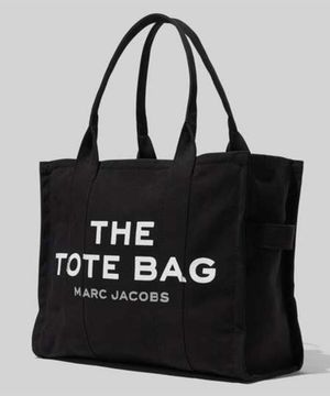 Big tote bag "The Traveler" in black color