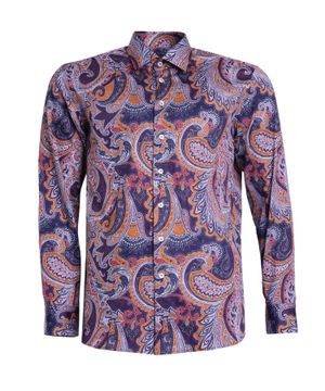Multicolor shirt with pattern print design