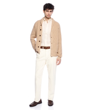 Polo Pony-embroidered linen shirt