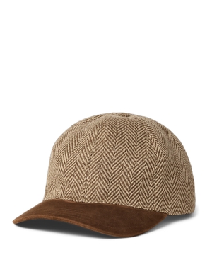 Herringbone naxışlı kepka