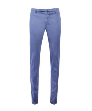 Straight trousers in blue