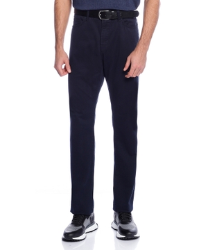Delaware garment-dyed trousers in stretch-cotton gabardine