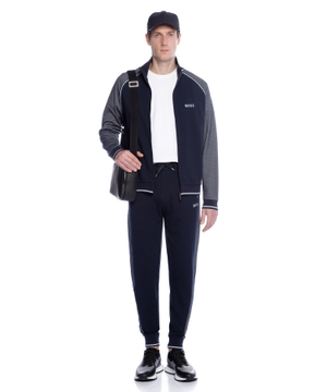 Tracksuit pants with logo embroidery