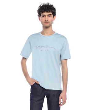 Loqo naxışlı T-shirt