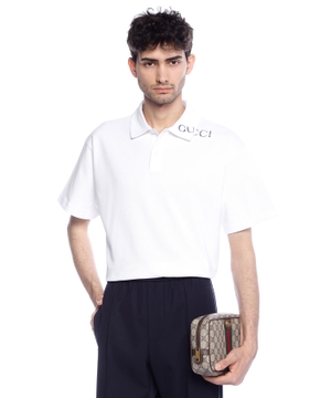 Loqo printli polo