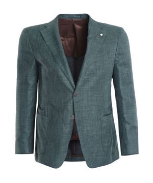 Two button blazer in green