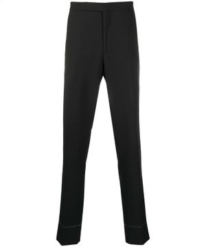 Classic black straight pants