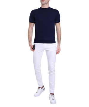 Blue straight t-shirt