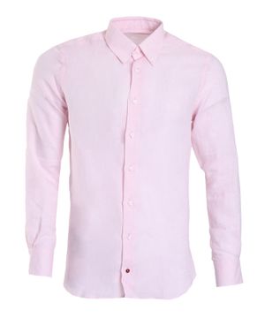 Pink shirt with long sleeves