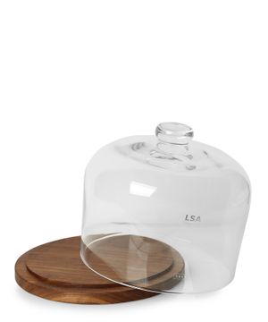 Serving board with lid