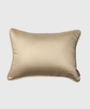 Beige cushion with pattern print