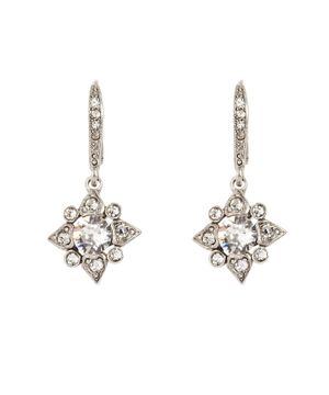 Crystal embellished earrings