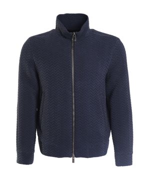 Straight-fit jacket in navy