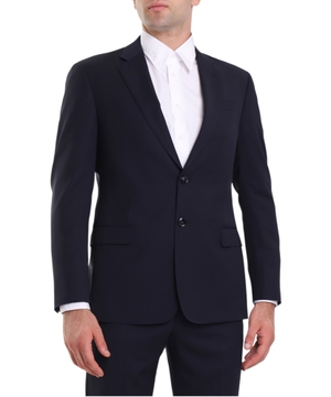 Straight suit in blue