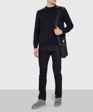 Slim fit wool jumper