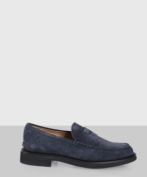 Dark blue loafers