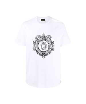 White T-shirt with graphic print