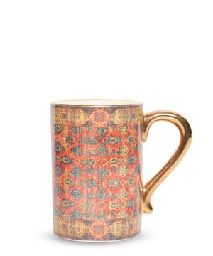 Multicolor cup "Tabriz" with pattern print