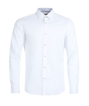 Straight-fit shirt in white