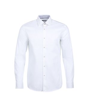 Straight shirt in white