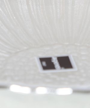 White "Girasole" plate