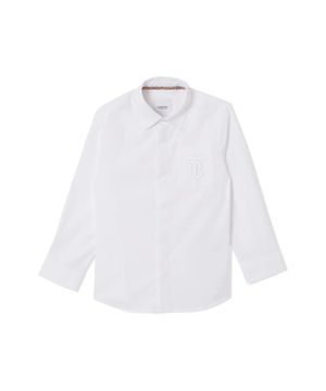 White shirt with application