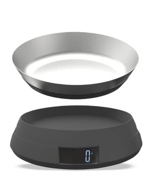 Kitchen scale in black 