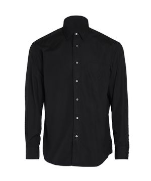 Black shirt with logo detail