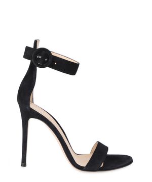 Black "Portofino 105" high heel sandals