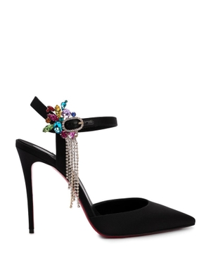 "Goldina" black pumps