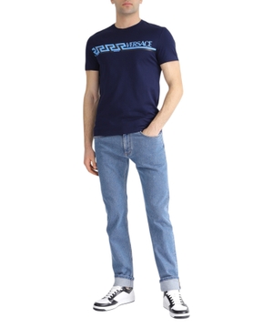Blue t-shirt with print