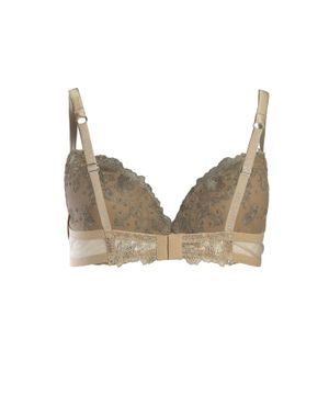 Lace design bra