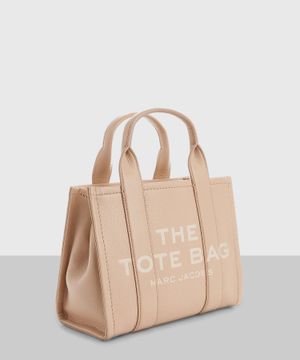 Bej rəngli "The Leather Tote" çantası