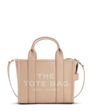 Bej rəngli "The Leather Tote" çantası