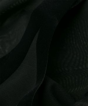 Versace Jorjet Crepe Fabric Black