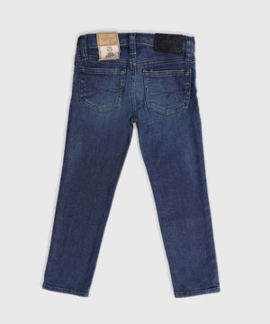 Straight fit jeans in navy