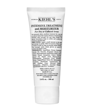 Intensive treatment and moisturizer for dry or callused areas