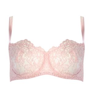 Lace design bra