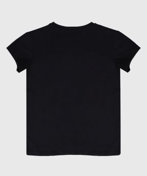 Qara rəngli printli t-shirt
