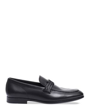 Leather loafers